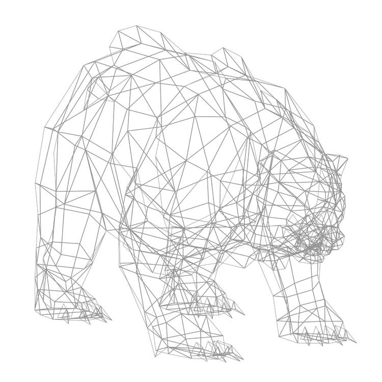 (Animal-0025) -3D-Monster Bear-Battle